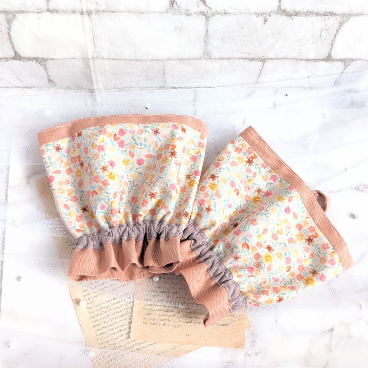 おはようございます♪ 家用にいくつもアームカバー作ってます♡ 販売用