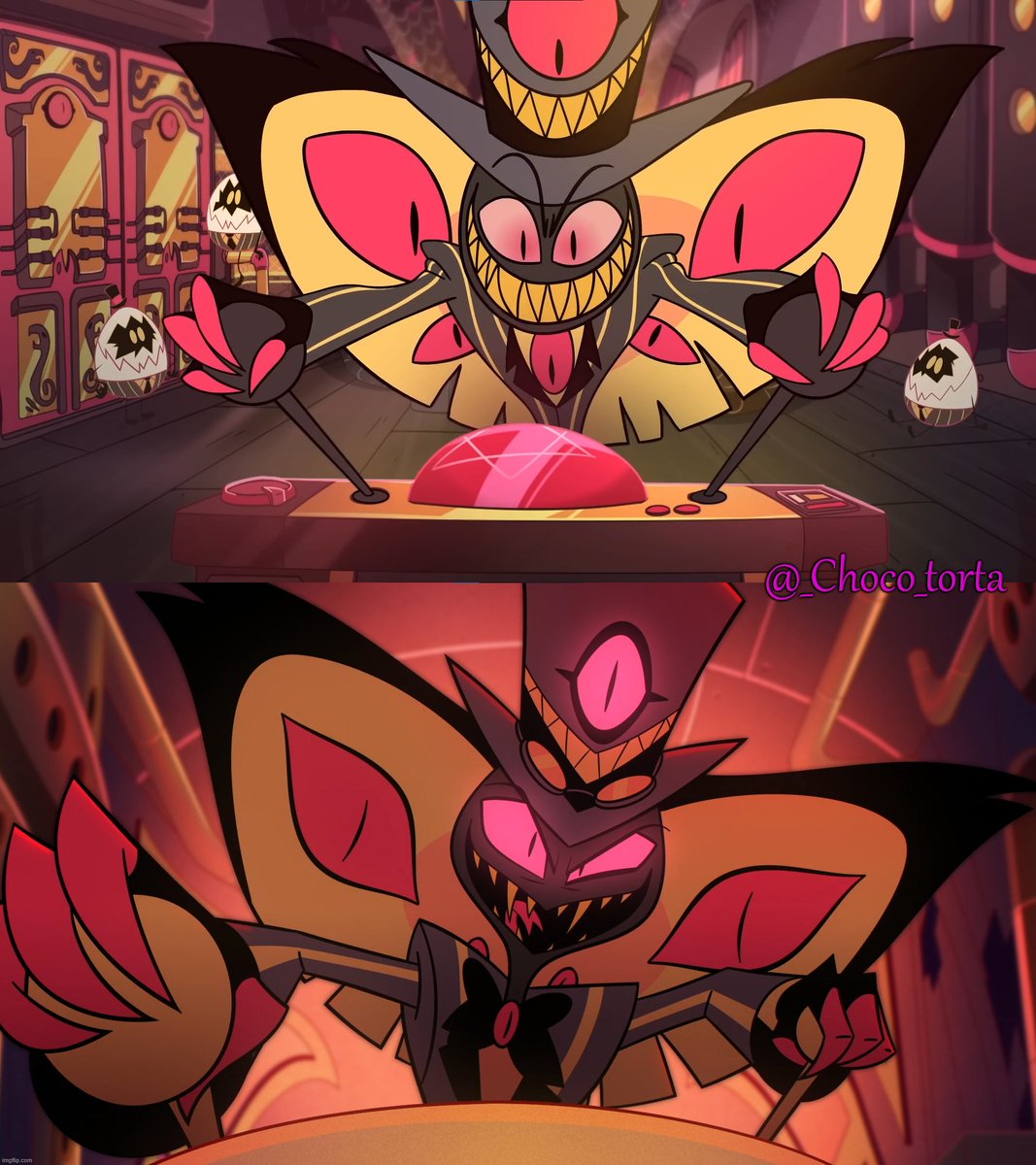 I'll never tire of saying it, what a glow up ❤️
#HazbinHotel #Hellaverse #SirPentious
