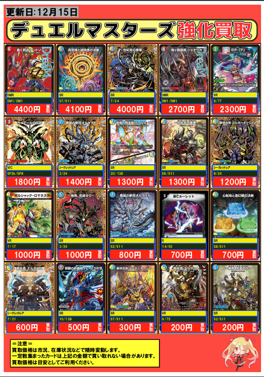 デュエルマスターズ #デュエマ 川崎 12/15 轟シャ合体ゴルギーオー