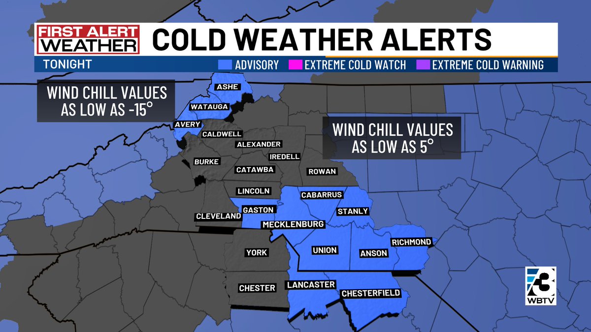 Brrr...bundle up! #ncwx #scwx #cltwx