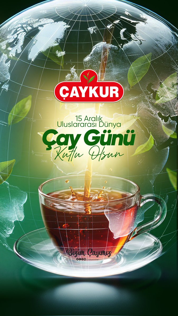15 Aralık Uluslararası Çay Günü Kutlu Olsun 🍃🍃