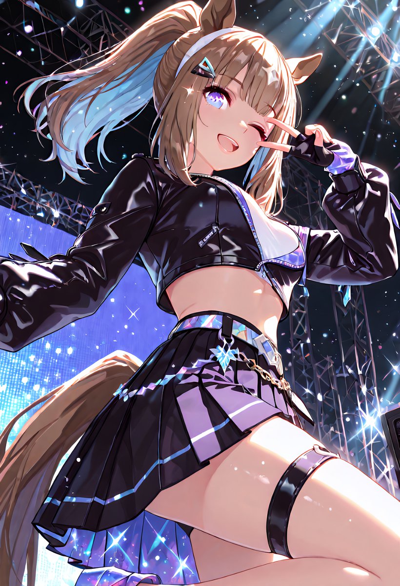 アーモンドアイ ～ 𝓐𝓵𝓶𝓸𝓷𝓭 𝓔𝔂𝓮 ～ SFW Illustration