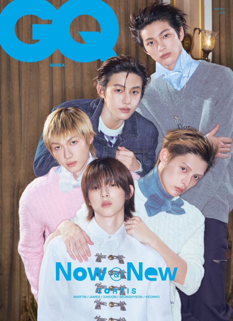 𝙂𝙌 𝙆𝙊𝙍𝙀𝘼 𝙅𝘼𝙉𝙐𝘼𝙍𝙔 𝙄𝙎𝙎𝙐𝙀 𝙒𝙄𝙏𝙃 𝘾𝙊𝙍𝙏𝙄𝙎
<지큐>는 설렘의 첫 순간을 새로운 감각으로, 또렷한 반향을 남기는 얼굴과 함께합니다. 새해의 첫 장, <지큐>의 1월호는 코르티스입니다. 
<a href="/cortis_bighit/">CORTIS</a> #CORTIS #Dior #DiorSummer26 #코르티스 #디올
📎instagram.com/p/DSRK8N6EnKB/…