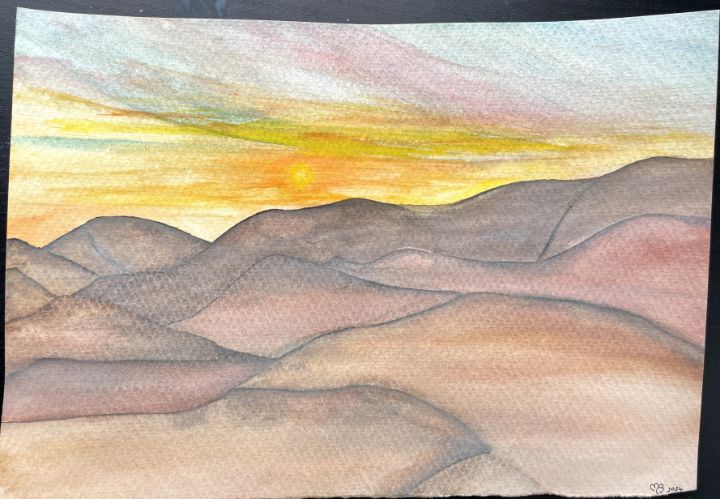 MarisaSignora's tweet image. Art of the Day! "Sunset on the Dunes". Buy at: ArtPal.com/msignora?i=308…