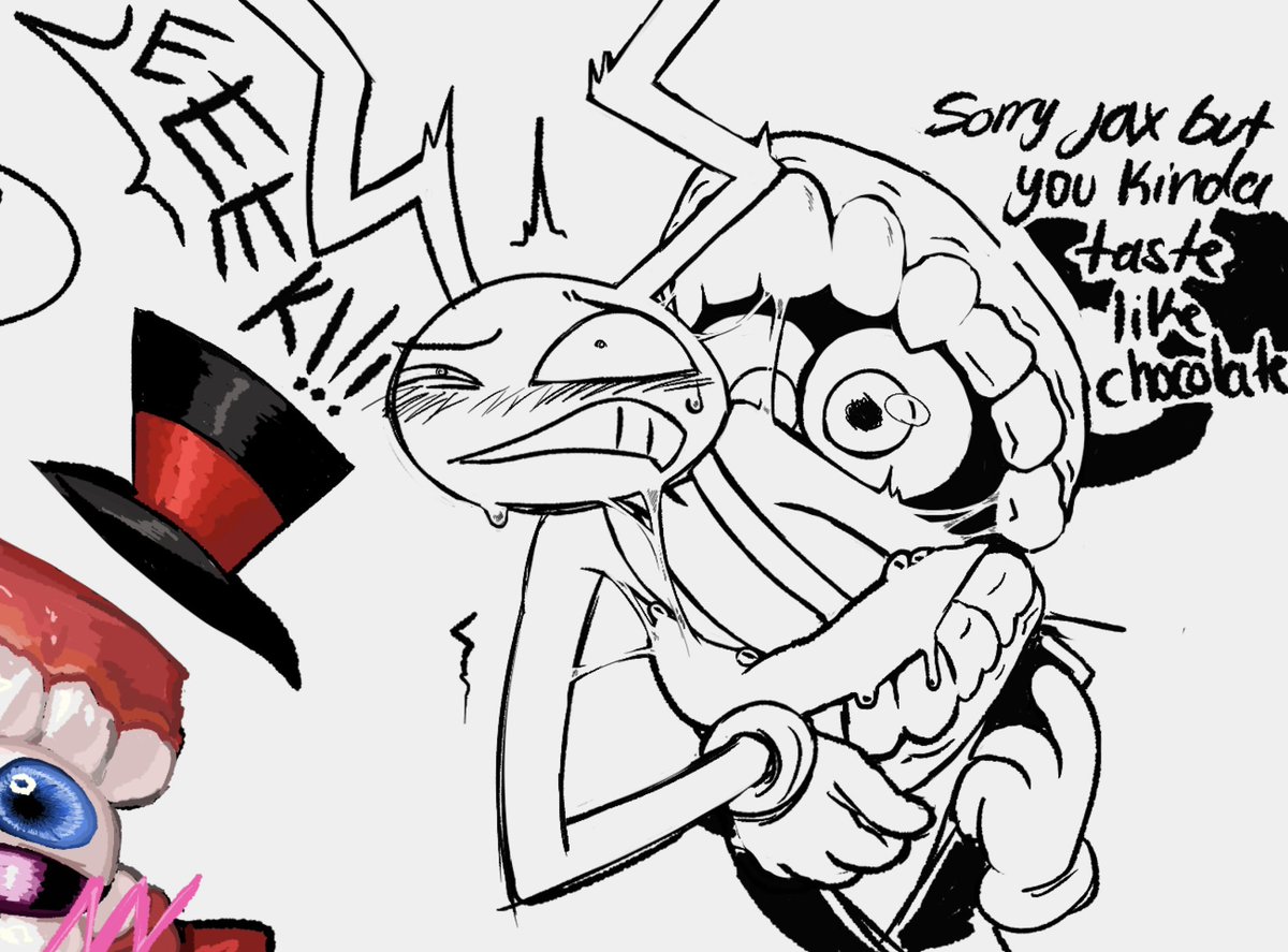 Pokersmtng's tweet image. Gn everyone #TADCEp7 #tadc #jax #Caine