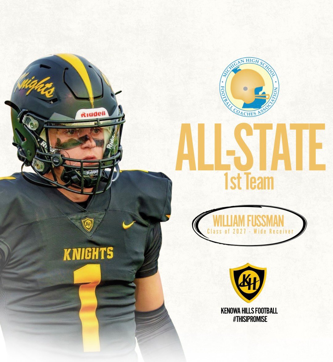 Kenowa Hills Knights Football ⚔️🏈 tweet media