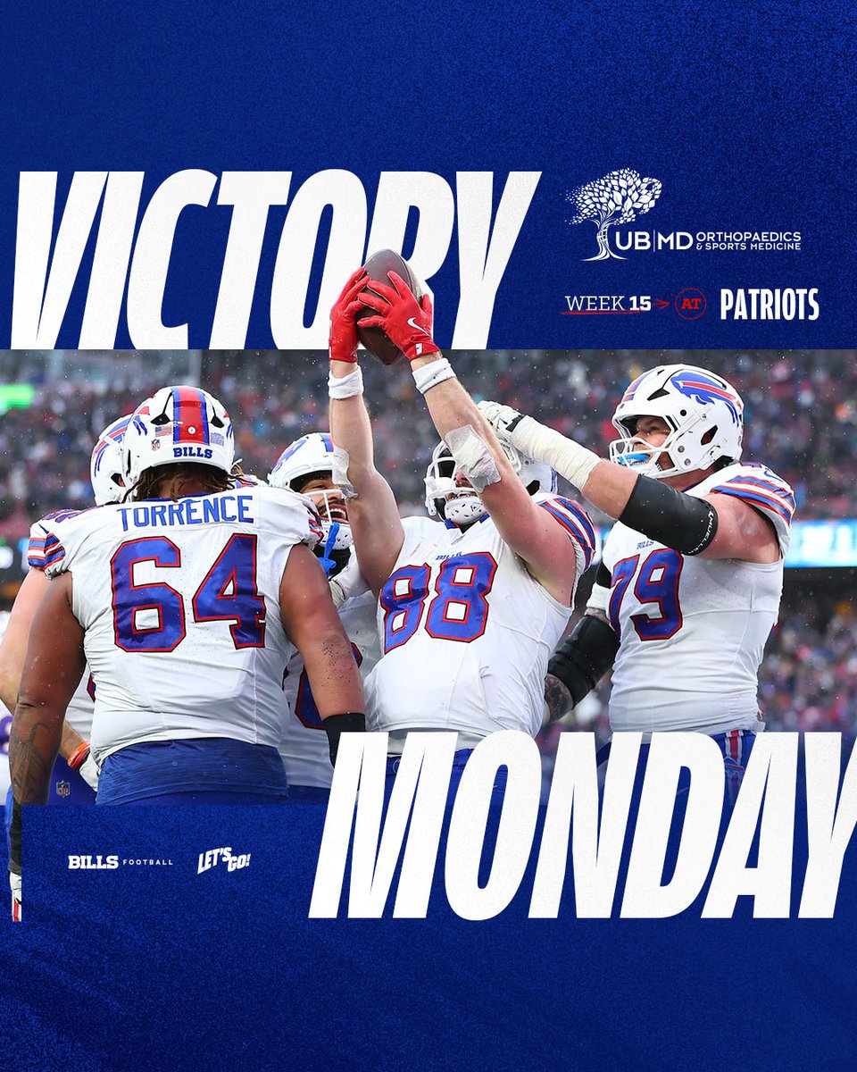 The best kind of Monday! 😄
@UBMDOrtho | #BillsMafia
