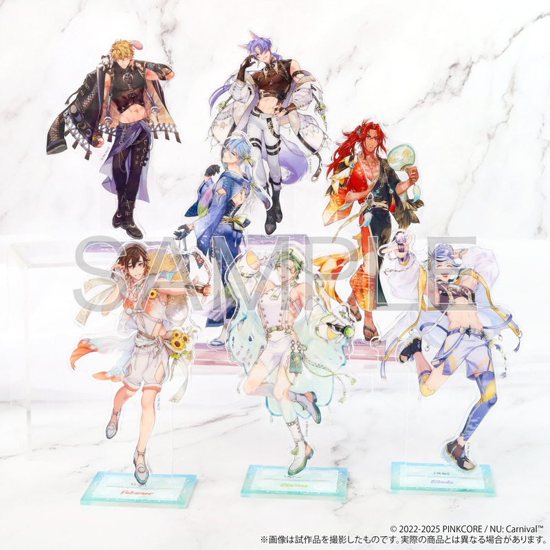 📢『NU: カーニバル』新商品 好評販売中！ イベントイラストを使用した