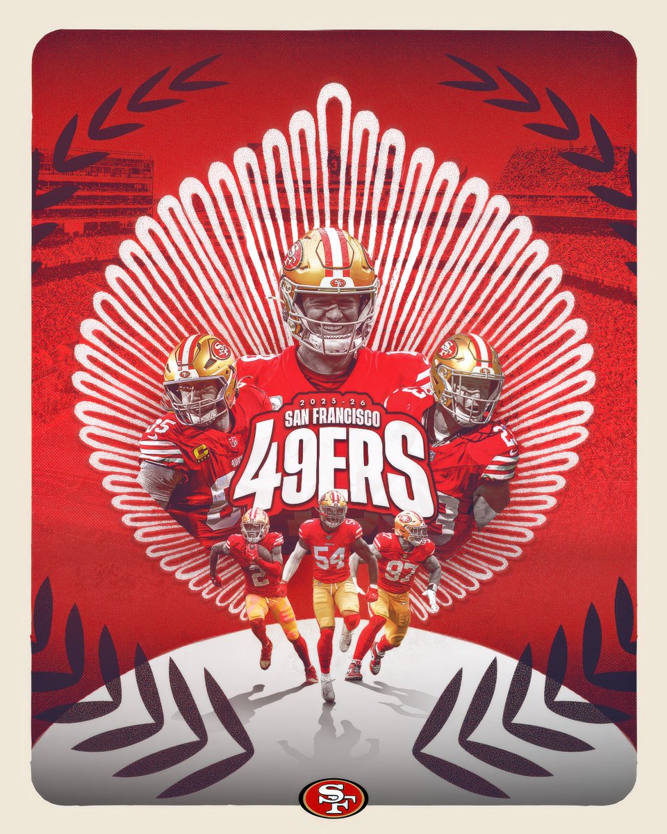 vishuals's tweet photo. @49ers design 

#smsports #sportsdesign https://t.co/w6fMNj8Yvf