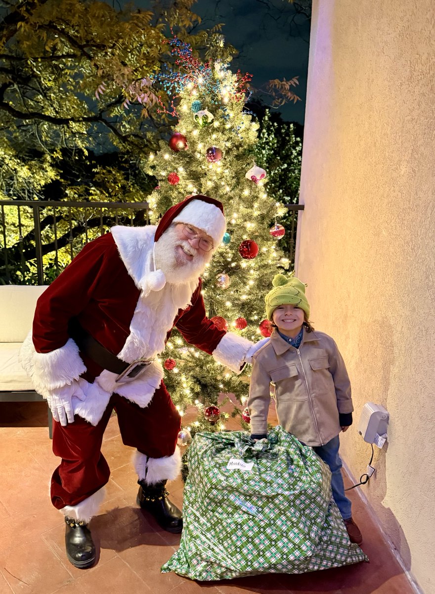 A World For Children event at the zoo and Sy met Santa!
