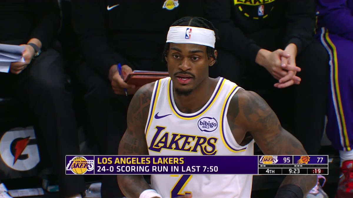 Squad went on a 24-0 scoring run 🔒