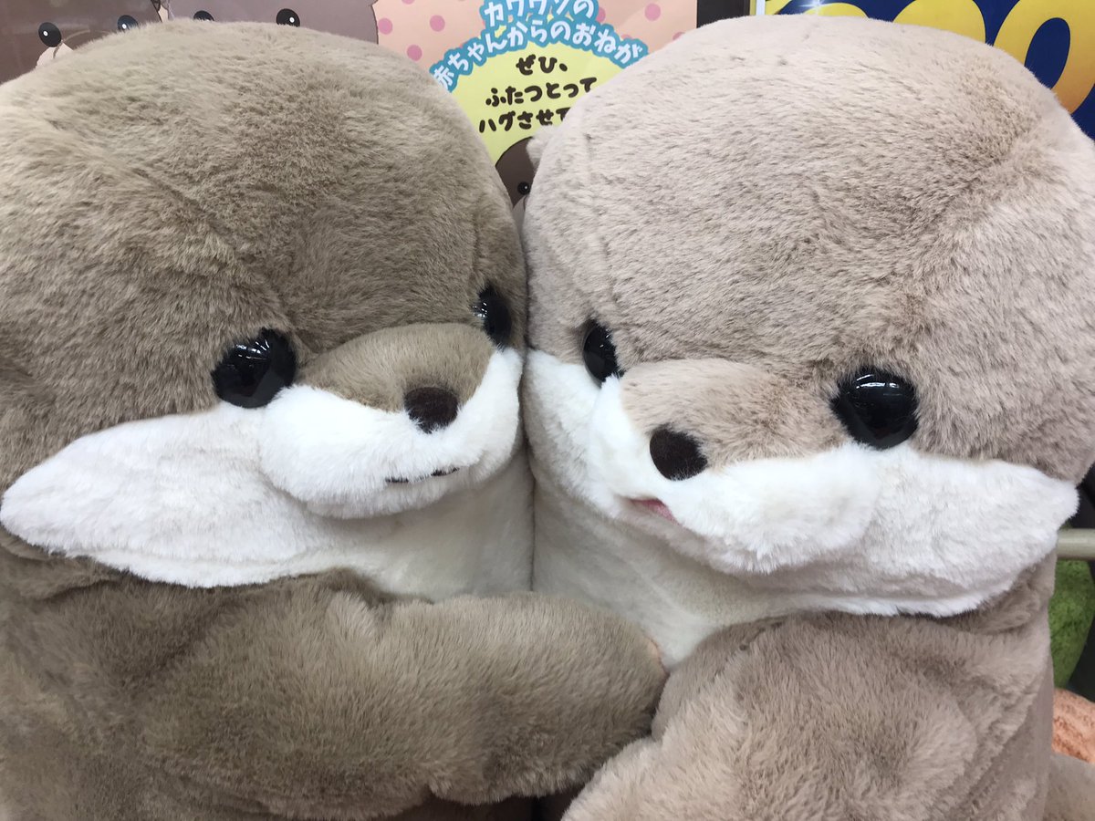 プライズ】おすすめ💖 『くったりカワウソの赤ちゃんハグハグ超超