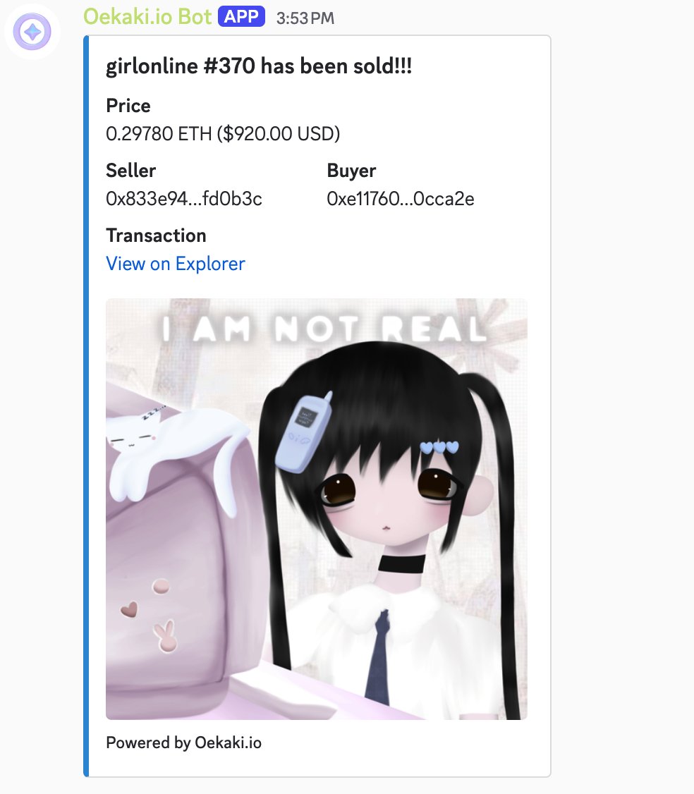 this girlonline sold for 9 million dollars ♡