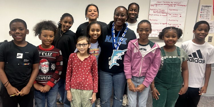 Congratulations to our Staff Marlin of the Week...Ms. Howell! She consistently demonstrates a calm, supportive presence, and has built a safe classroom environment for her 5th grade students to learn and grow!  We are so lucky to have her at Marek!