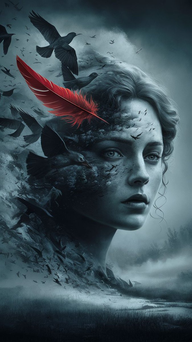 how far does a goodbye go 
when the heart feels 
it's only worthy of crows 
when love's fire goes out 
leaving behind a shell so hollow 
and the stranger across from you 
has no meaning anymore...  

#poetry #mywords #fairytalepoets <a href="/fairytalepoets/">Fairytale Poets ✨</a> 

#art suibzz