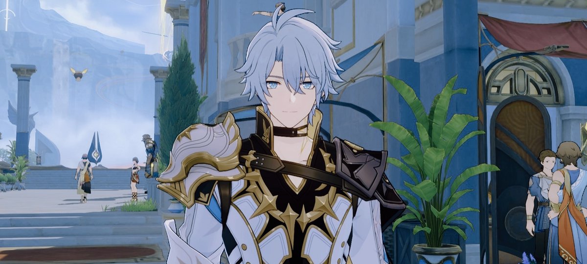 2DimensiMenfess's tweet image. !2dfess "hm? sorry, got a little distracted earlier, what is it?"

hopefully it's not too late for a canon to find some friends? it's quite lonely here, haha. reposts are much appreciated too, praise the sun! ☀️