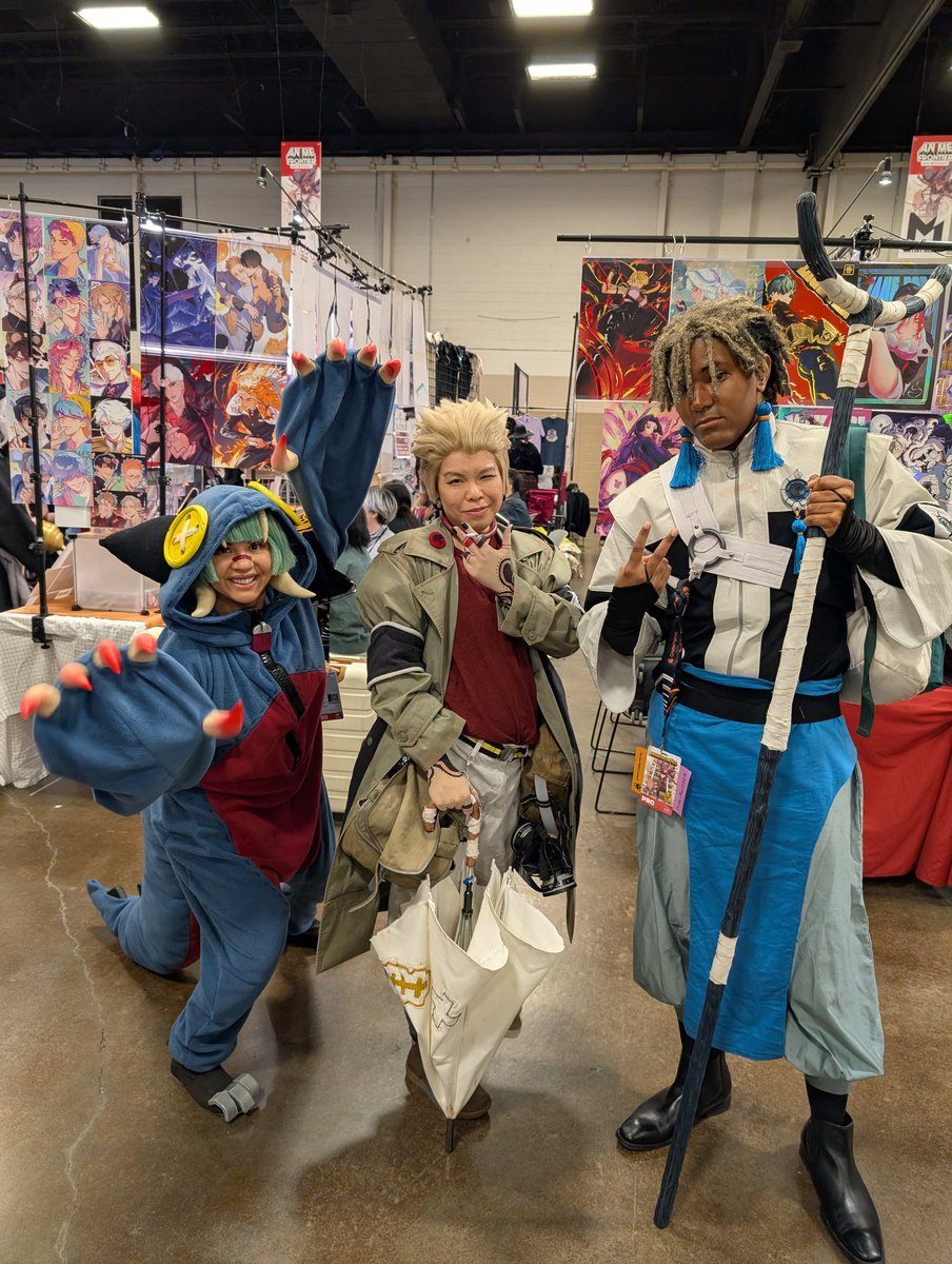 timeywimeytime's tweet photo. Finished my Enjin cosplay and wore it to Anime Frontier! 

#GACHIAKUTA #AnimeFrontier2025 #Enjin https://t.co/BRPFxfl5mg