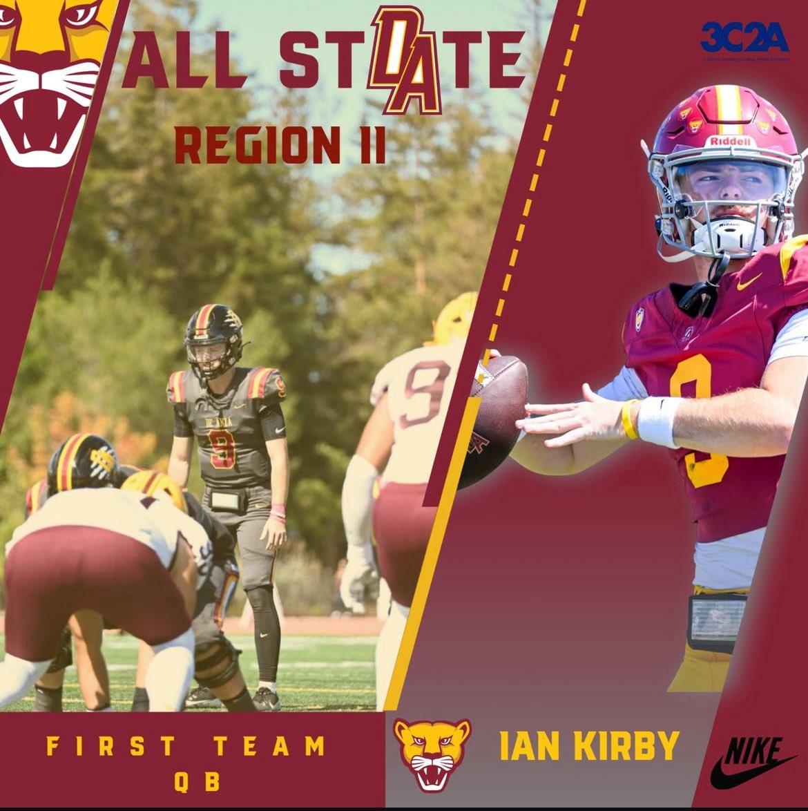 Blessed to be named All State First Team QB ‼️#AGTG

<a href="/Coach_Dags/">Joe D'Agostino</a> <a href="/DALionsFootball/">De Anza College Football</a>