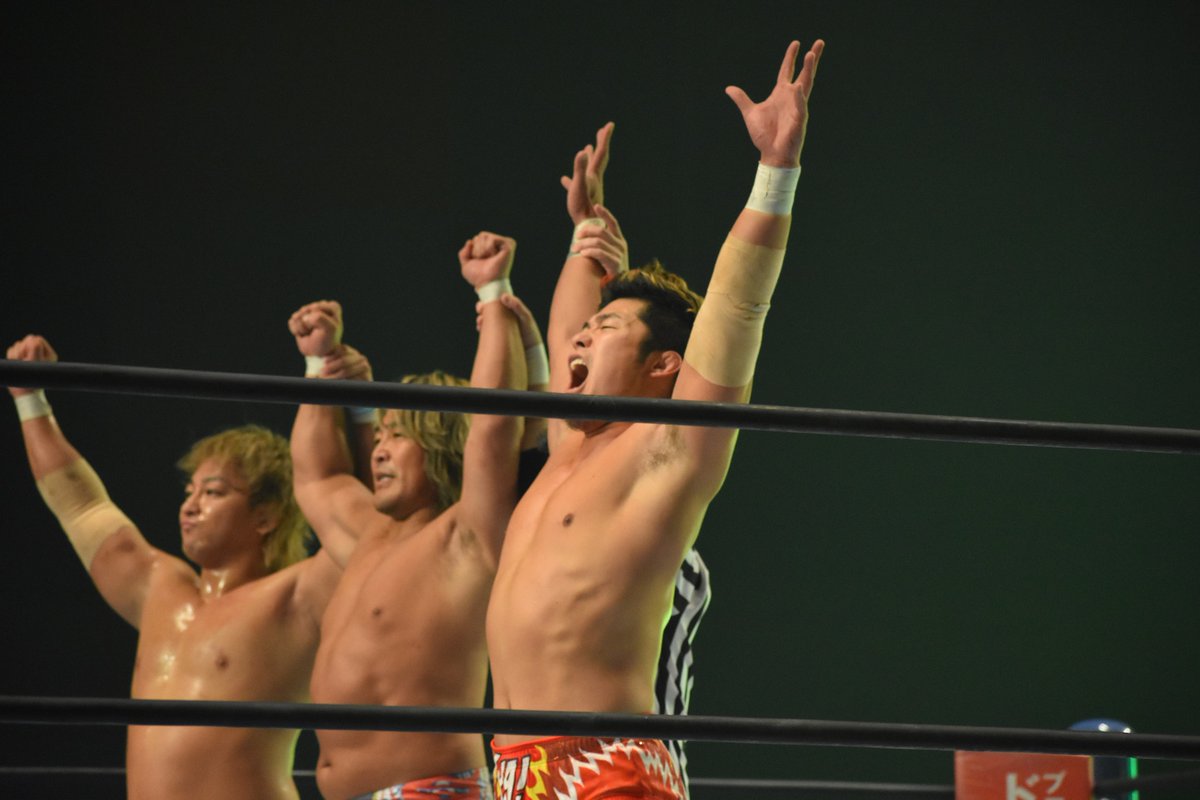 WORLD TAG LEAGUE 2025
グランメッセ熊本　12.14

スペシャルなトリオだった👍

#njpw 
#njpwclip 
#njpwtl 
#棚橋弘至
#海野翔太 
#上村優也