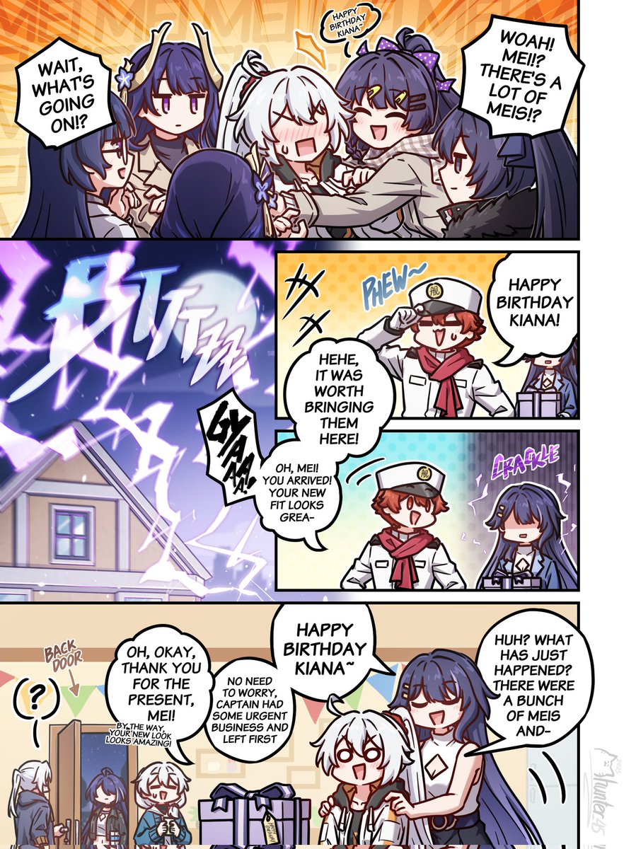 I'm just a tiny bit late, happy belated birthday Kiana! (・v・;)
#HonkaiImpact3rd