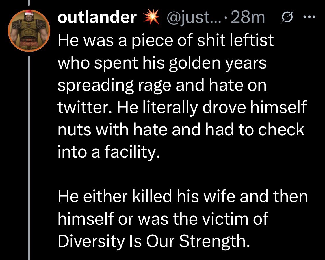 <a href="/NotHoodlum/">Hoodlum 🇺🇸</a> And MAGA POS’s are already celebrating and vilifying him.