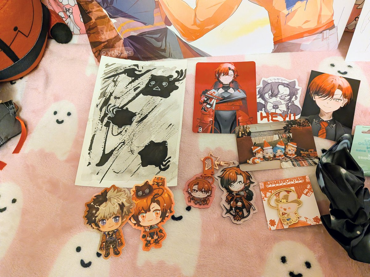 Back home and comfy, wheee~ Here's my haul from this weekend. This was my first time attending Anime Frontier and I'll never forget the experience 💕 Thanks for being such a blast, and for all the memories I get to take back to the East Coast next month 🩷 

#AnimeFrontier2025