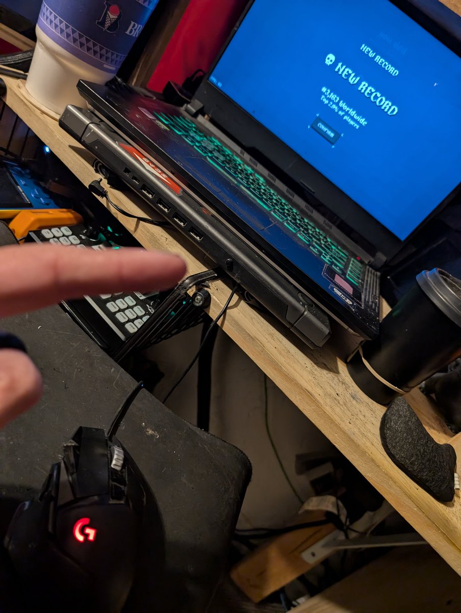 Z0M8I3D's tweet photo. I just had my 1st top 3% player run on @MegabonkGame played #SoloPAW [1-handed] using a @LogitechG #G502 (#MouseONLY)!

My lil 2070 super didn't fail me but it did hit 10-15 FPS near end after I went live on rumble. Lol

Watch at 110% difficulty 👇👀
https://t.co/aBLRGyHypV
👆👀 https://t.co/87HgUkCBrF