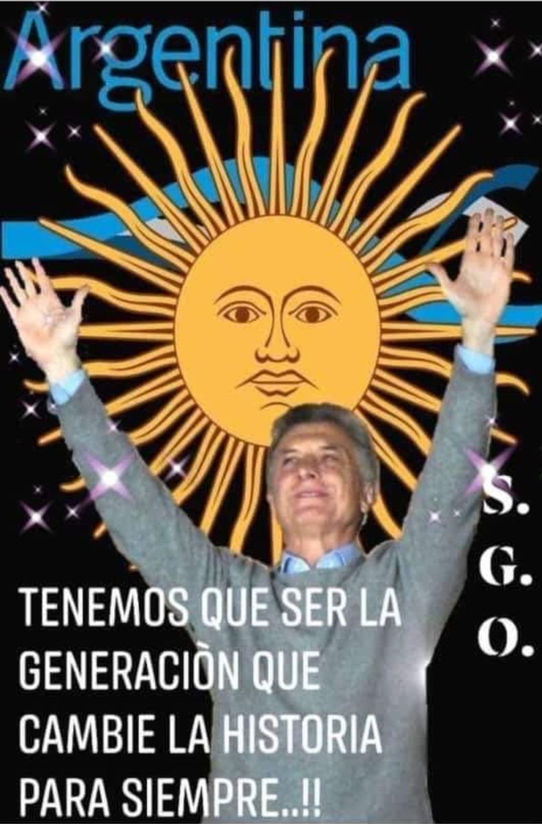 ÚNICO LÍDER INDISCUTIDO <a href="/mauriciomacri/">Mauricio Macri</a> #MacristasUnidos #ElPRONoTieneSucursales #ElPRONoDestiñe #AcaEstamosJuntosSiempre 💛🐱🇦🇷