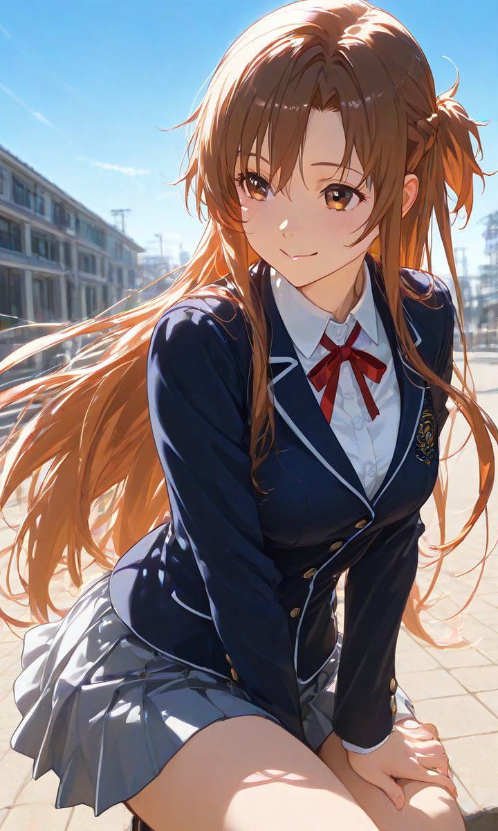 kt_pjmini7769's tweet photo. こんにちは🎵
アニメ本編とは違うけど、制服の明日奈ちゃん🥰
#ソードアートオンライン #結城明日奈 

Tool:https://t.co/mJdEfRSgzG https://t.co/rfjrzTfUJz