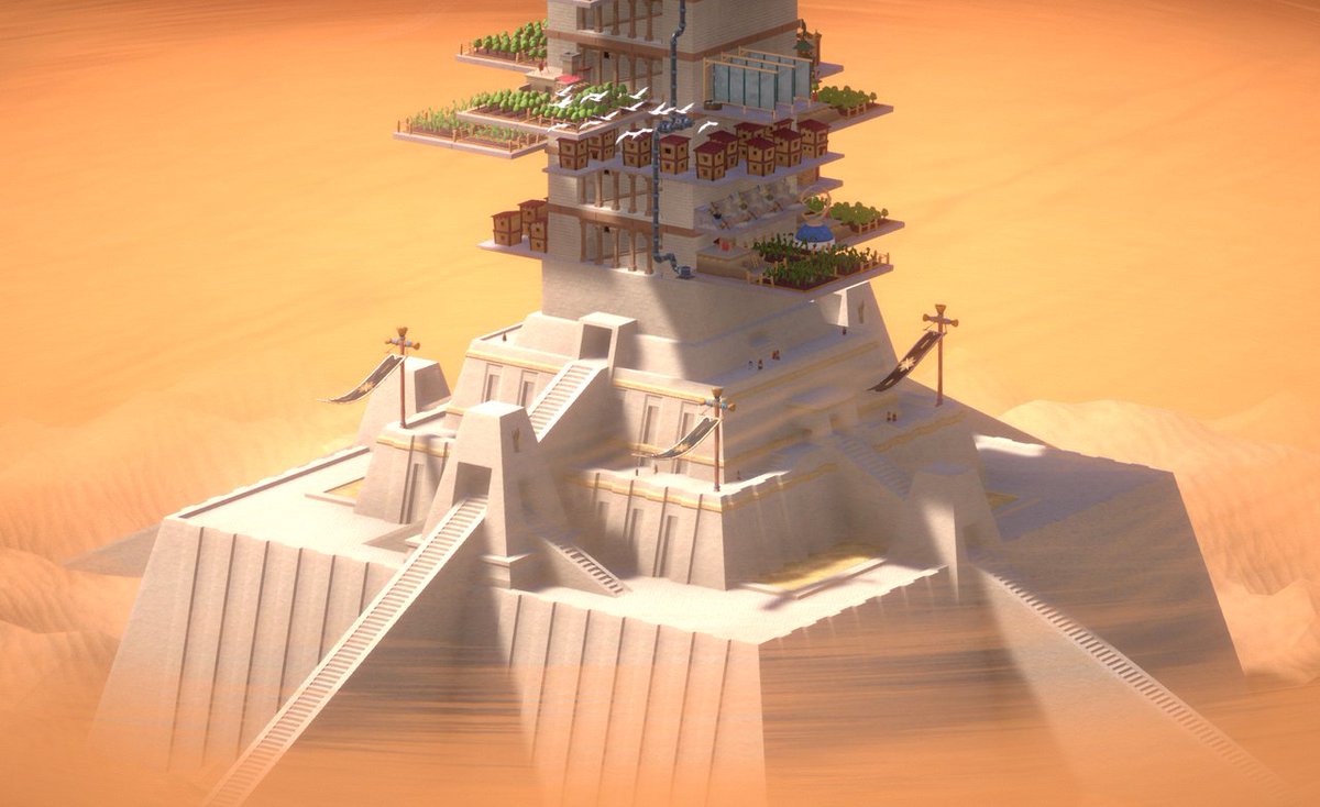 STARIO_HavenTow's tweet photo. While the researchers were with new tech, the renovation team quietly polished Tower's base.

After all, every great journey starts with the first step right? 

In the upcoming update, the tower base will get different visual details depending on the difficulty mode you choose. https://t.co/Mk1fZsToEX