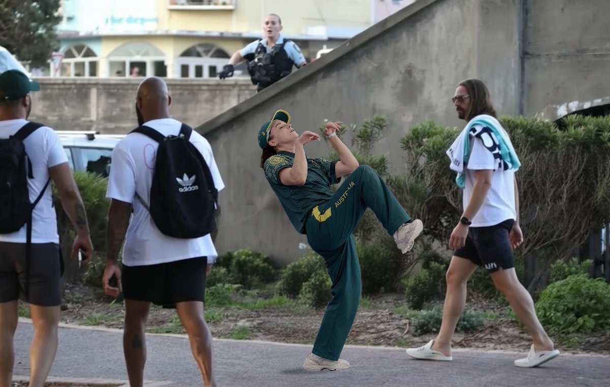 Australian female cops when the pressures on.