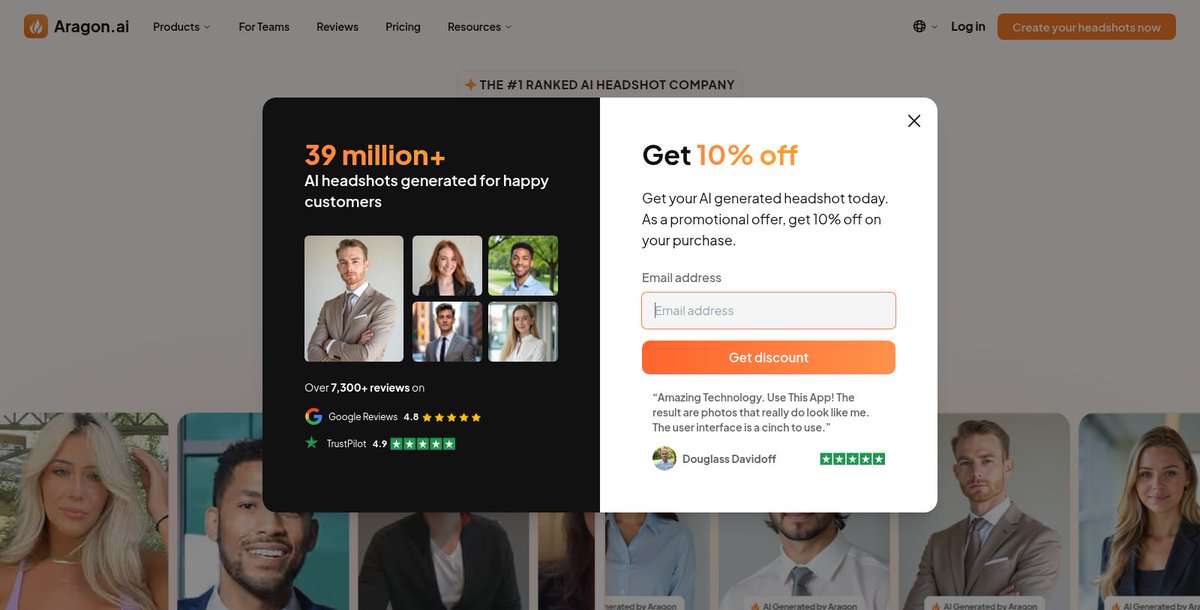 automate_tweak's tweet image. Transform your selfies into stunning, professional headshots in minutes! Say goodbye to scheduling hassles and expensive photo shoots—#Aragon makes it easy and affordable. 📸 #FirstImpressionsMatter automateandtweak.com/tool/aragon/