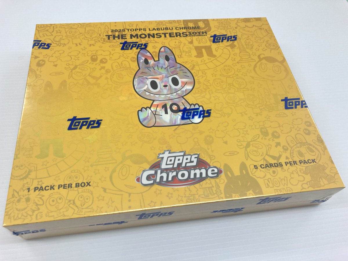 ToppsがHow2WorkおよびPop Martとコラボ！ Labubuのカード！！ 2025