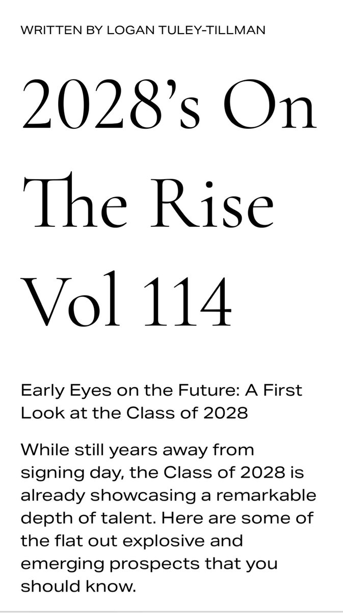 Chase Tweit 2028 RB tweet media