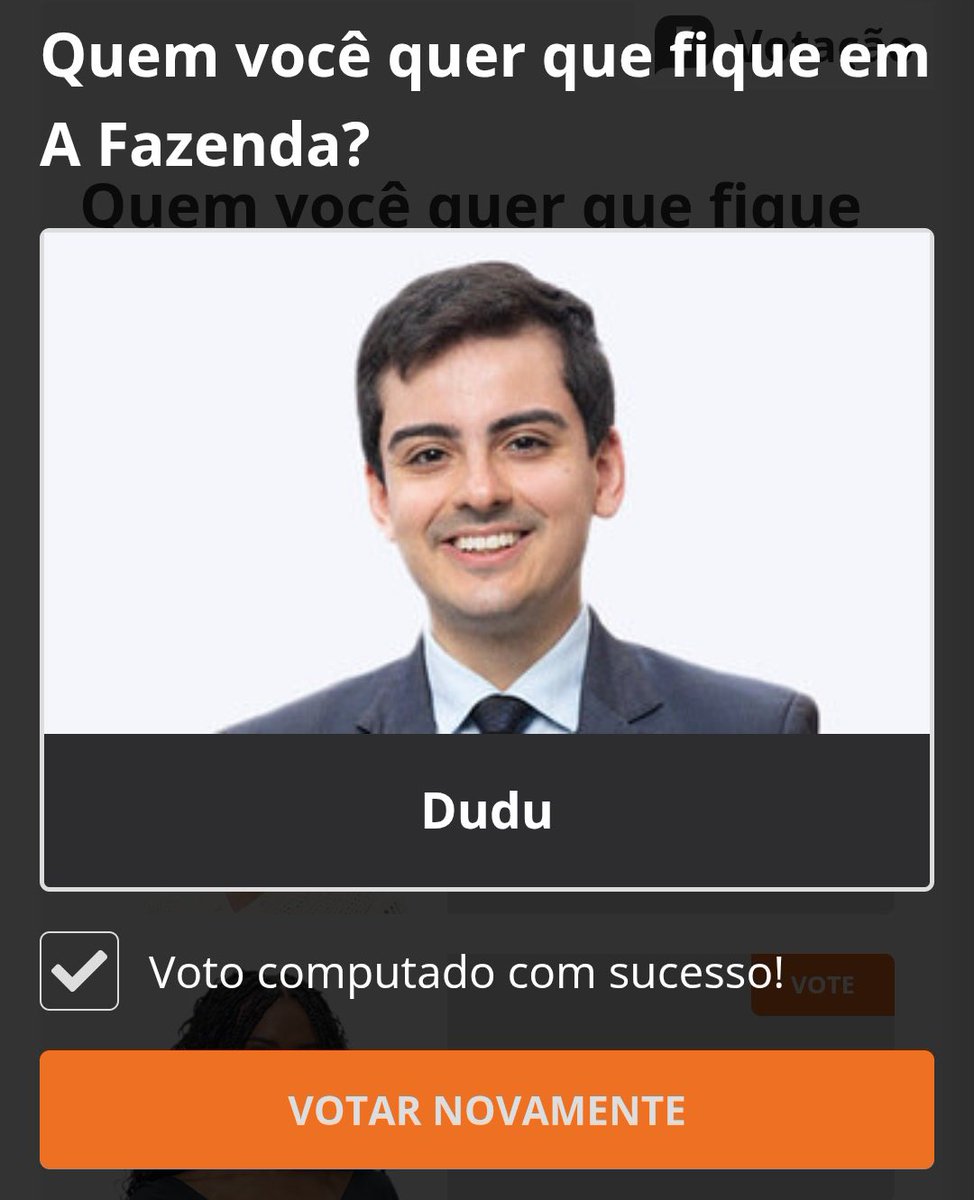 Support Dudu Camargo. tweet media