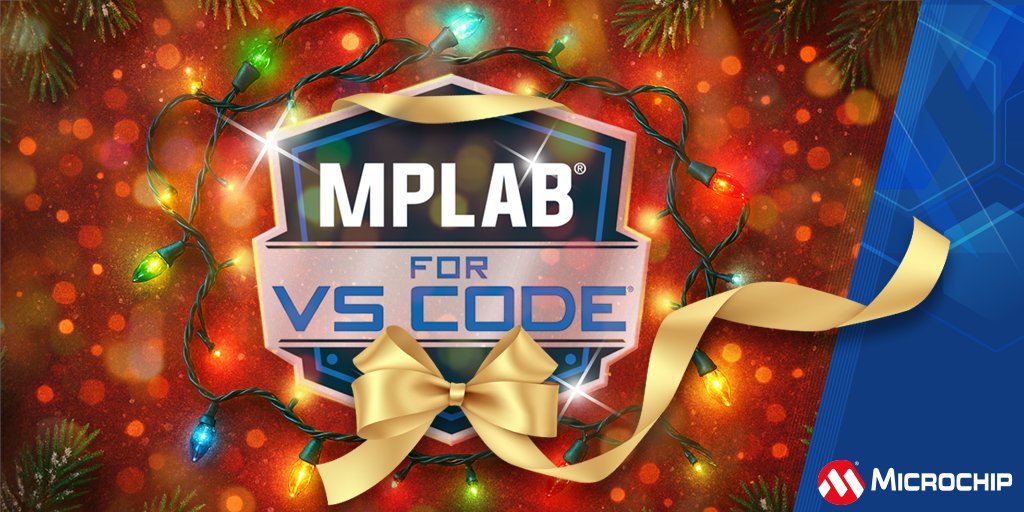 MicrochipTech's tweet image. Give yourself the gift of a smoother, faster development workflow this holiday season. Make the switch to MPLAB® for VS Code® and unwrap efficiency, power, and flexibility. Learn more and get started at mchp.us/4a2RLOt. #VSCode #MPLAB #EmbeddedDevelopment