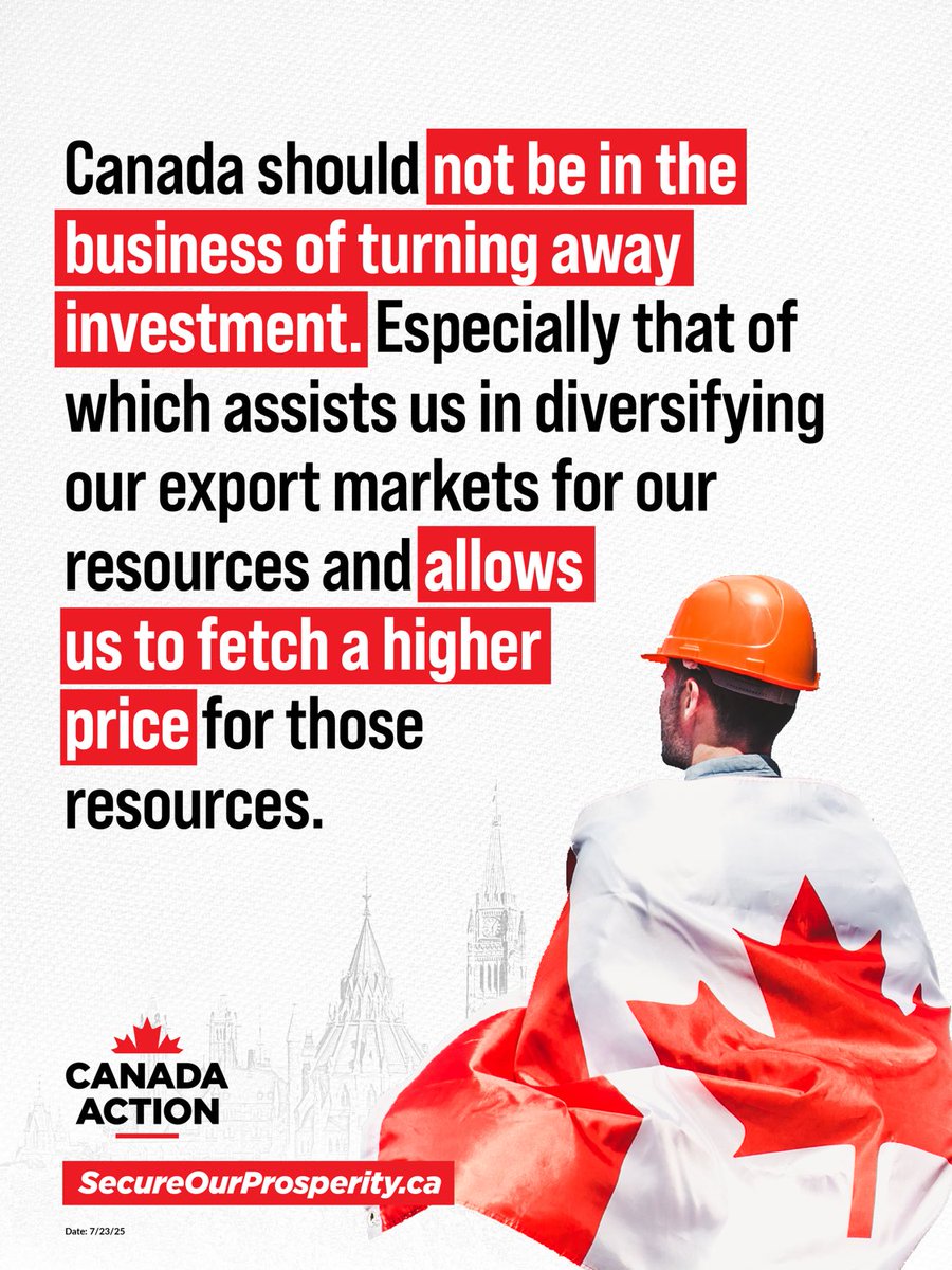 CanadaAction's tweet photo. Maximizing the value of our exports is the smart thing to do. https://t.co/CWB04rmGGf