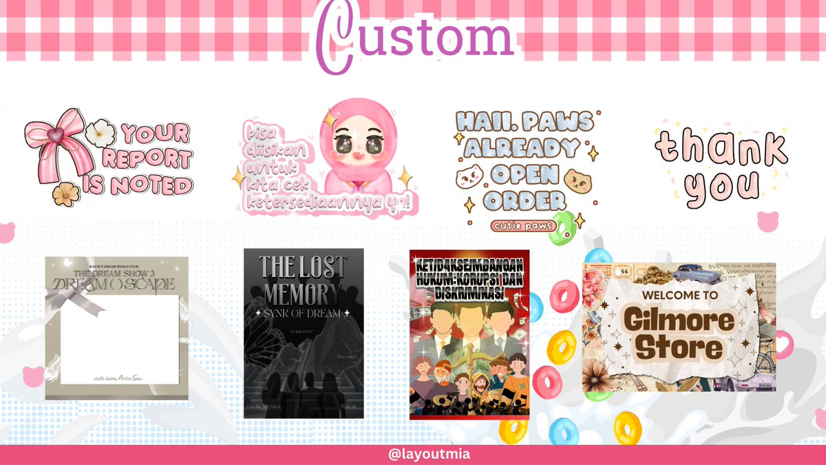 layoutmia's tweet image. twb bisa kakak! start from 10k!