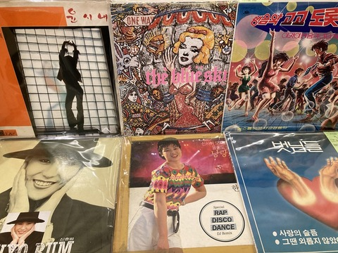 70's韓国サイケのレア盤多数！ ほかにもディスコ歌謡～90'sシティ