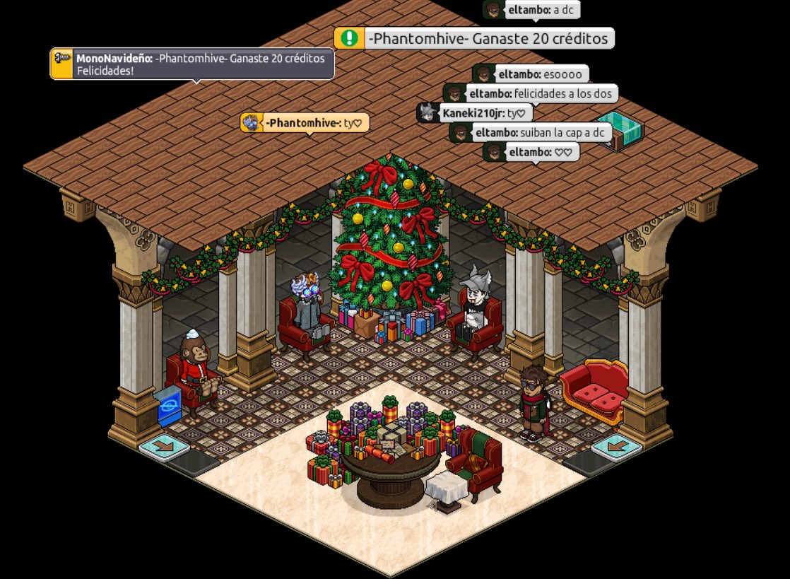 🎄✨El Imperio Ímpetus premia a su gente.
Cada uno de nuestros miembros recibe regalos aleatorios, porque aquí la comunidad no se olvida, se recompensa.🎄✨

🌟Créditos, membresías y rangos forman parte de lo se sortea!⚜️

Imperio Ímpetus.