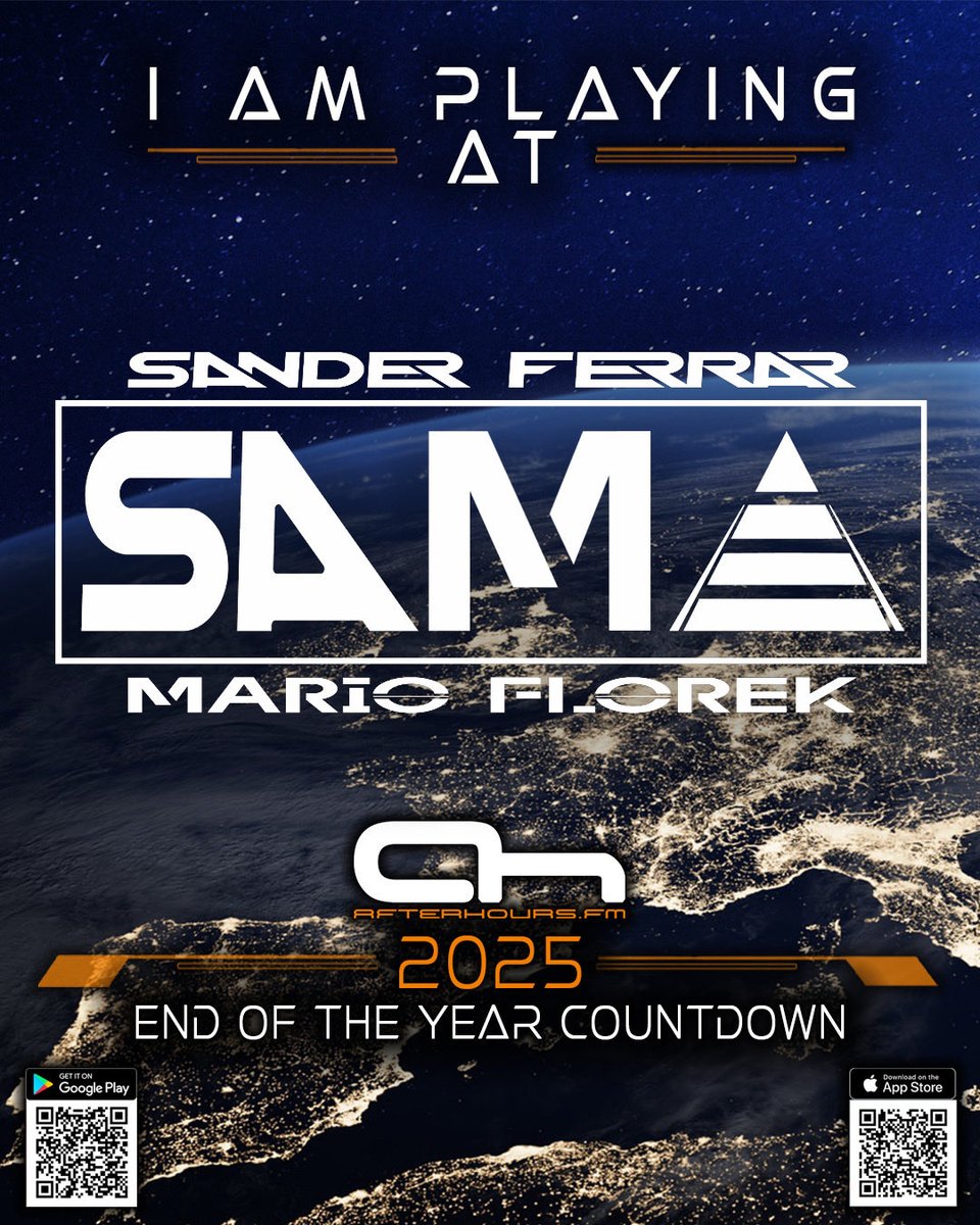 Streaming Live on Air: S.A.M.A. - EOYC 2025 on AH.FM #AHFM via ah.fm/player 
<a href="/MarioFlorek/">Mario Florek (1/2 SAMA & XM Project)</a>