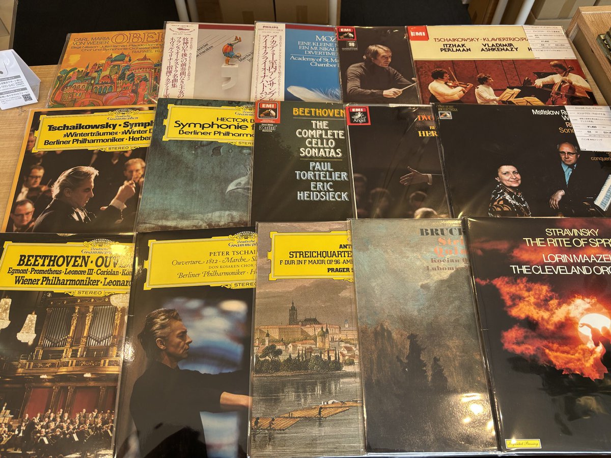 新入荷】 輸入盤クラシックのレコードをまとめて追加しました！ BOX