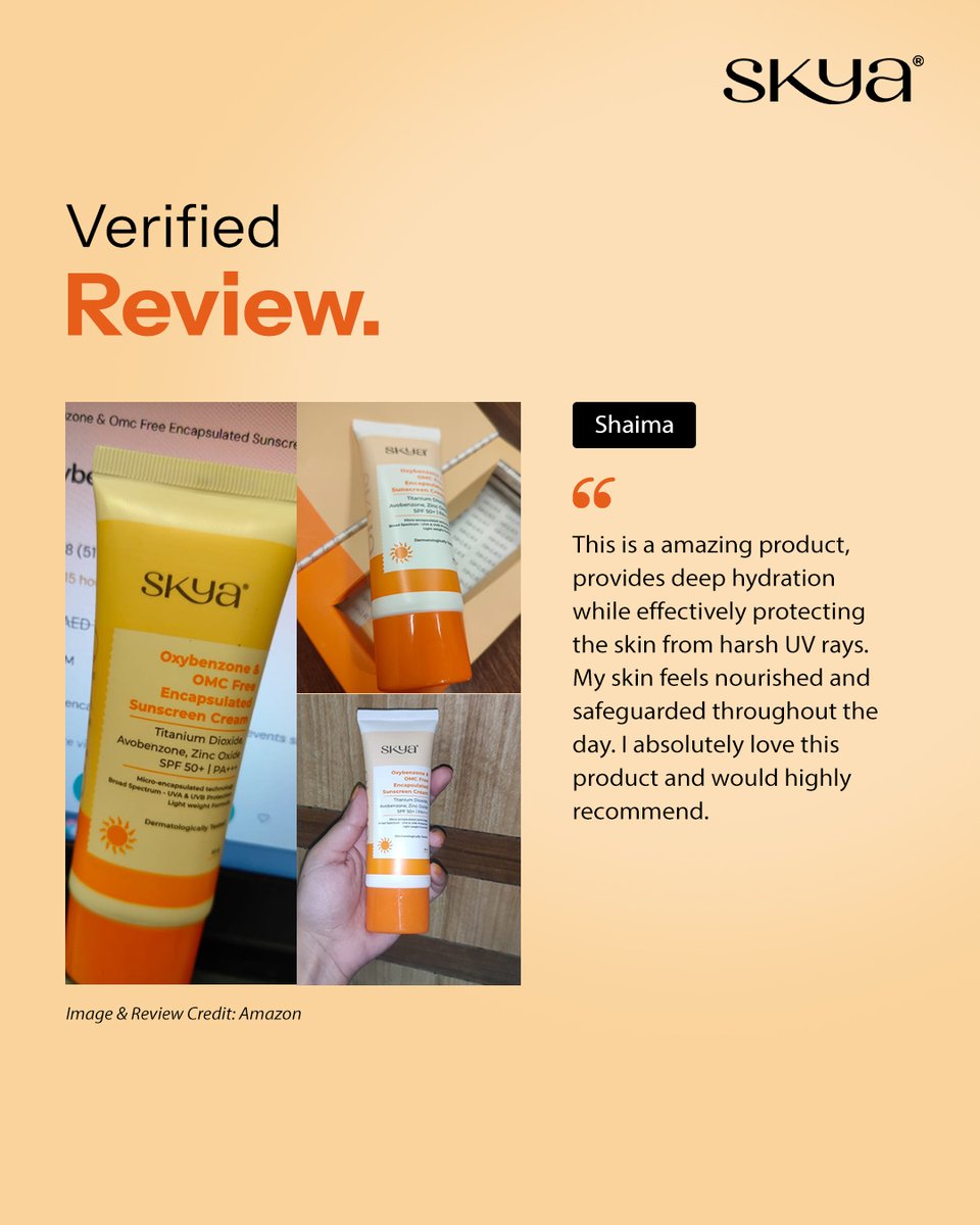 SkyaArabia's tweet image. 🌞 Protect your skin the safe way with SPF 50+ PA+++
Oxybenzone &amp;amp; OMC free sunscreen for everyday sun defense.

#noncomedogenicsunscreen #dailysunscreen #uvauvbprotection #healthyskintips #glowingskincare #summerskincare #sunsafeskin #skıncareroutine #skyacares