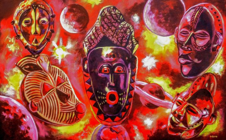 odero_simon's tweet photo. Art of the Day! "Abode of the gods". Buy at: https://t.co/v0CEZYujt0 https://t.co/wcg34ADJtP