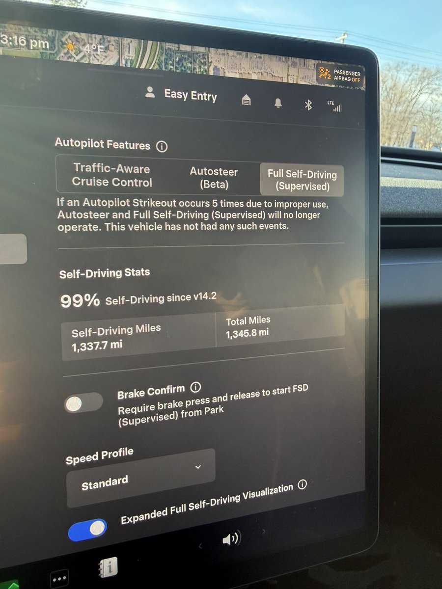 I’ve had my Tesla for 8 months now. The only time I drive is to get out of my driveway, and I haven’t driven my sports cars since then.