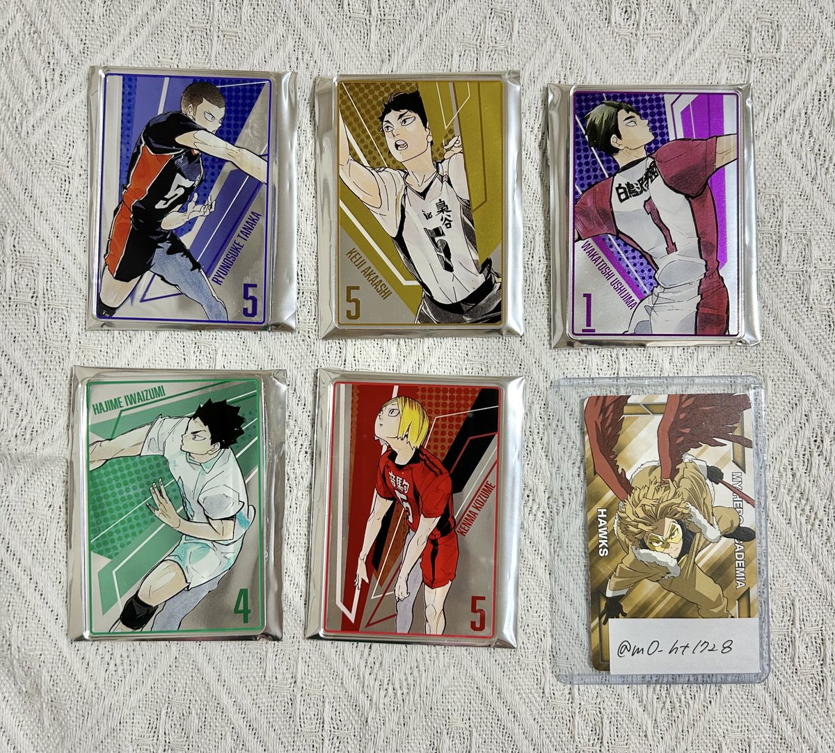 ハイキュー!! ステータスカードコレクション 第2弾 交換 譲渡 譲 田中