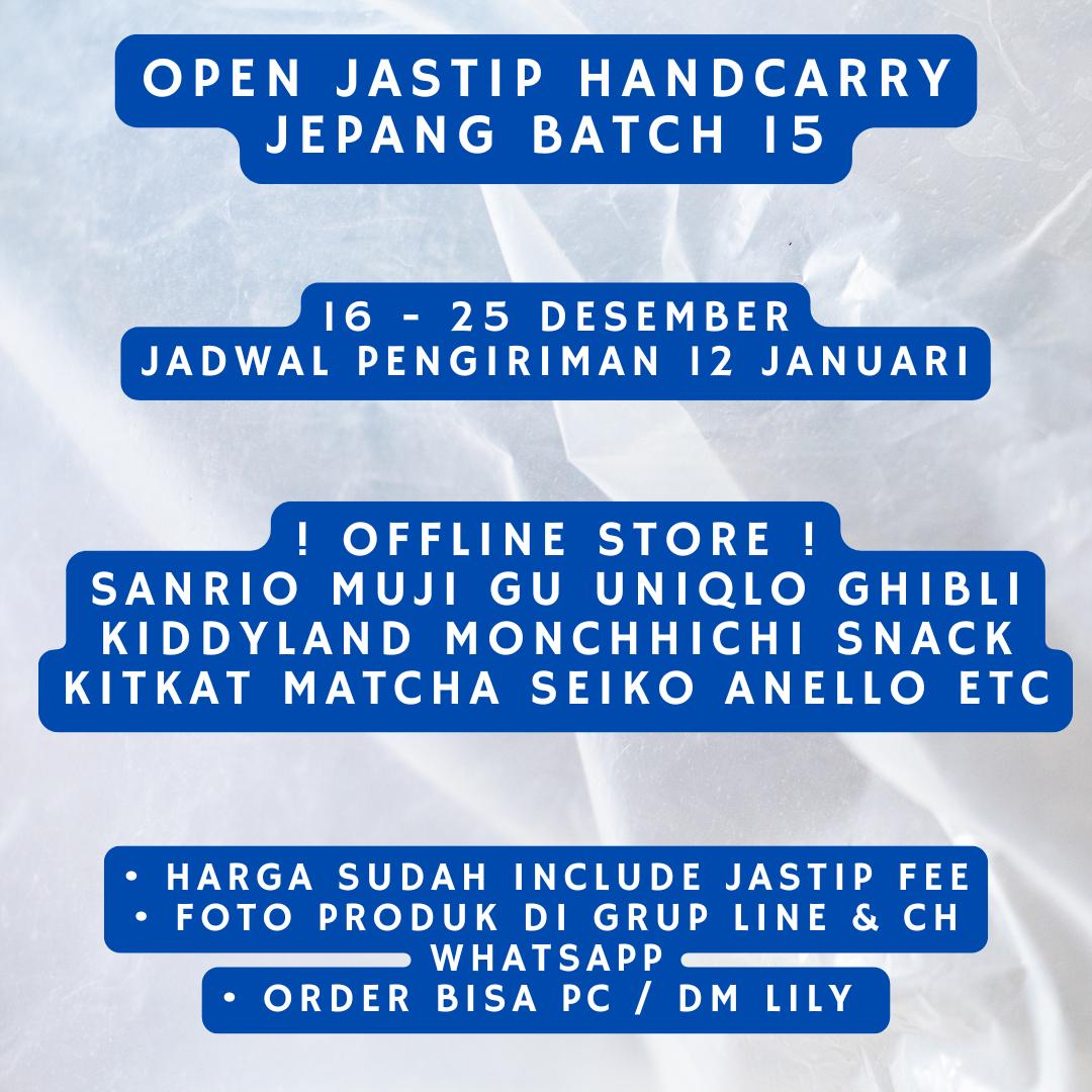 Lily🐾 mt after dm! jastip Jepang 🇯🇵 tweet media