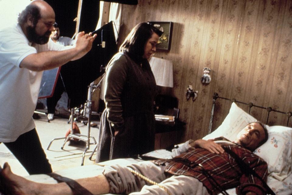 BDisgusting's tweet photo. Tonight we mourn the tragic death of Oscar-nominated filmmaker Rob Reiner, whose contributions to the horror genre include the 1990 Stephen King adaptation MISERY. Reiner also brought King's STAND BY ME to the screen just four years prior. He was 78 years old. https://t.co/qbKJLfJFJf