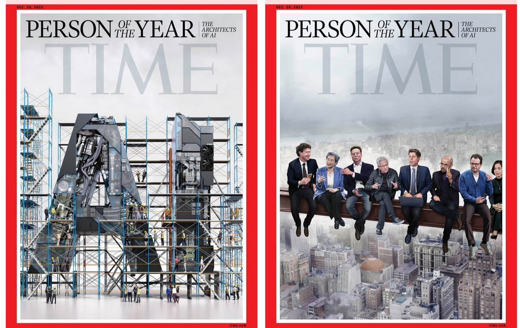 apanalis's tweet photo. 🟥Architects of #AI are TIME’s 2025 Person of the Year. #TheTrap
🟥Los Arquitectos de la #IA son la Persona del Año 2025.
¡No caigas en su Trampa! https://t.co/rSO5PdeNZW