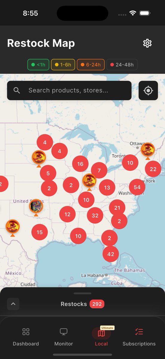 The fastest iOS alerts possible for Pokemon and MTG. 
Online restocks: ✅
Bestbuy/Gamestop/Ace instore alerts: ✅
apps.apple.com/us/app/restock…